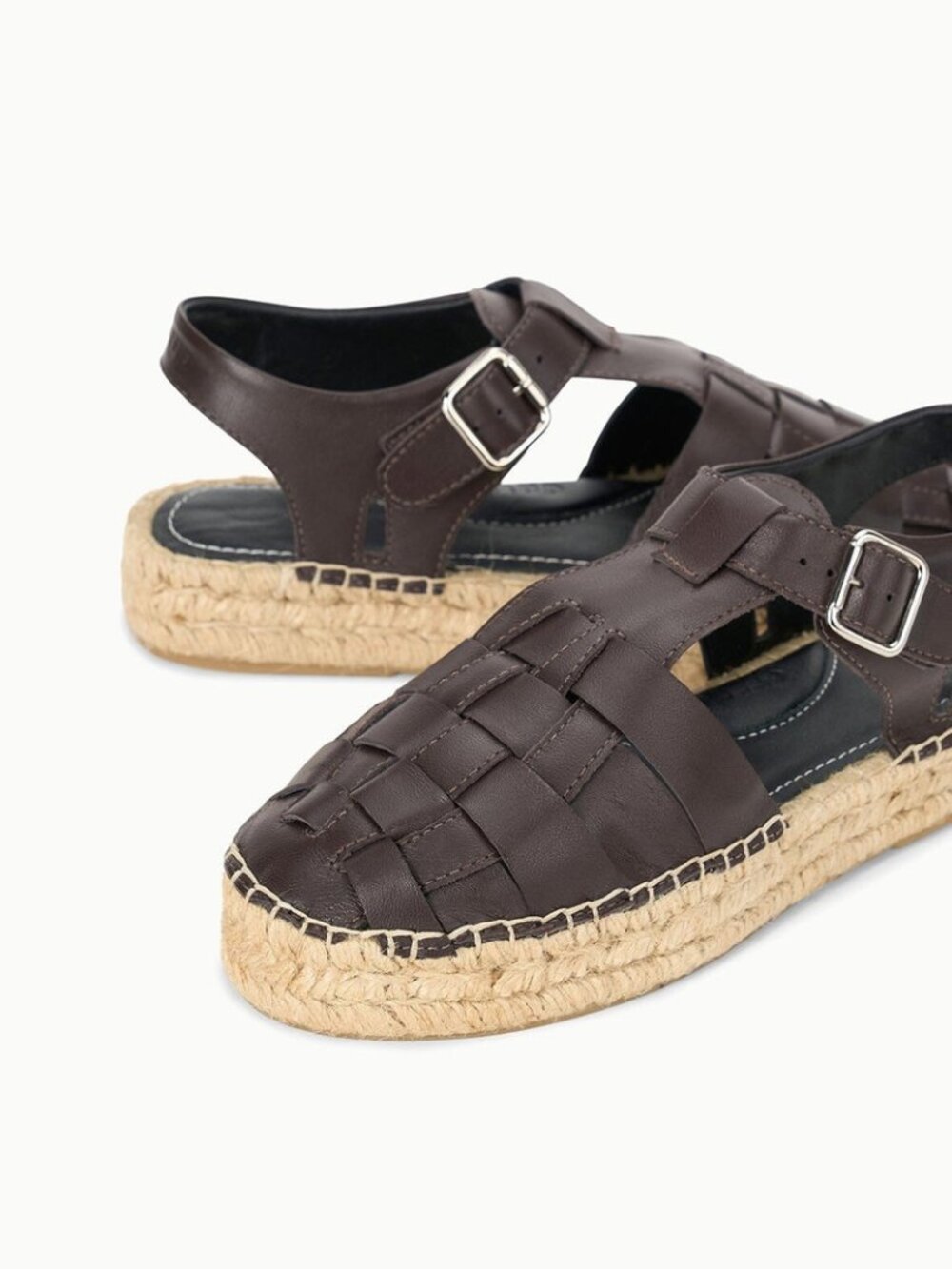 STAUD HEMINGWAY FISHERMAN SANDAL ESPRESSO NEW